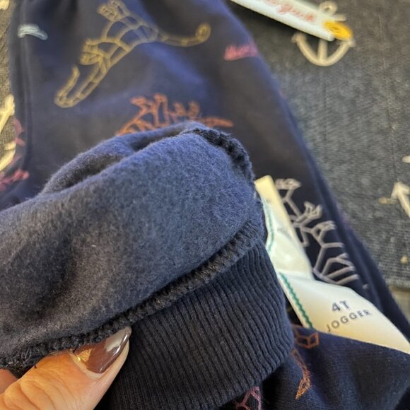 CAT & JACK -Baby- Printed Fleece Pull-on Pants - Picture 5 of 6